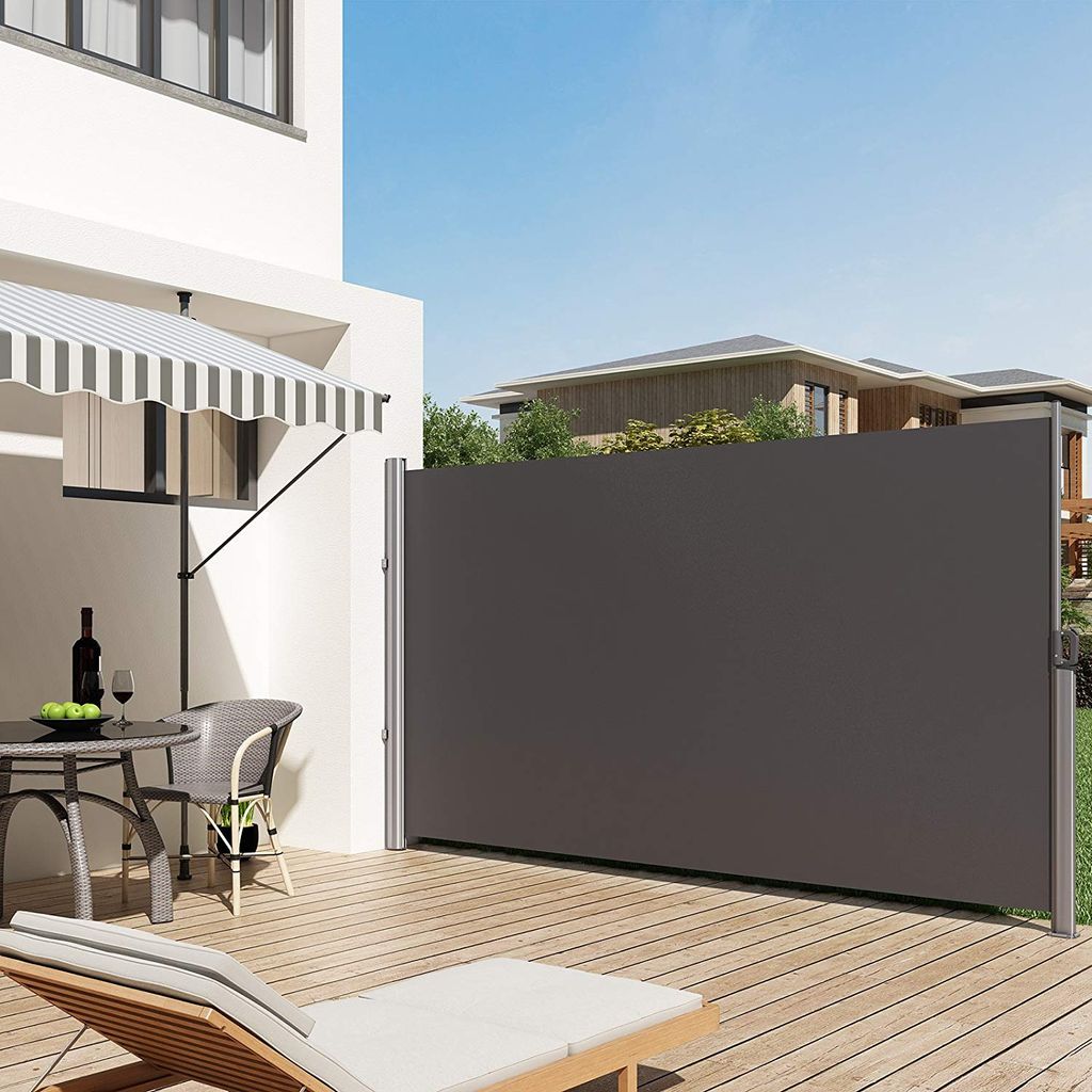 Seitenmarkise Sonnenschutz für Terrasse Terrasse Freien Markise Windschutz 