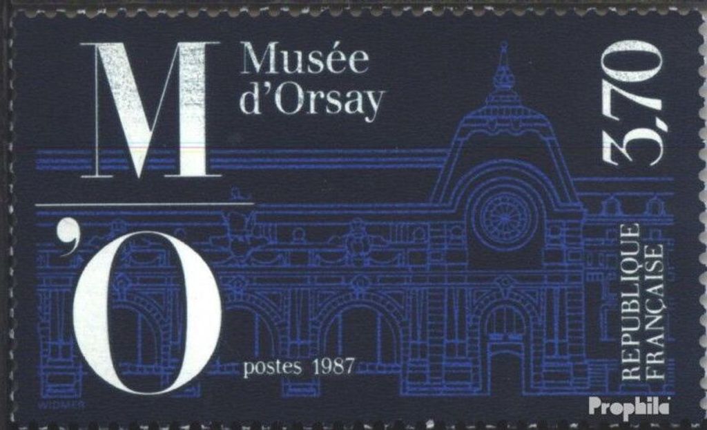 Briefmarken Frankreich 1986 Mi 2584 (kompl.Ausg.) postfrisch Museum