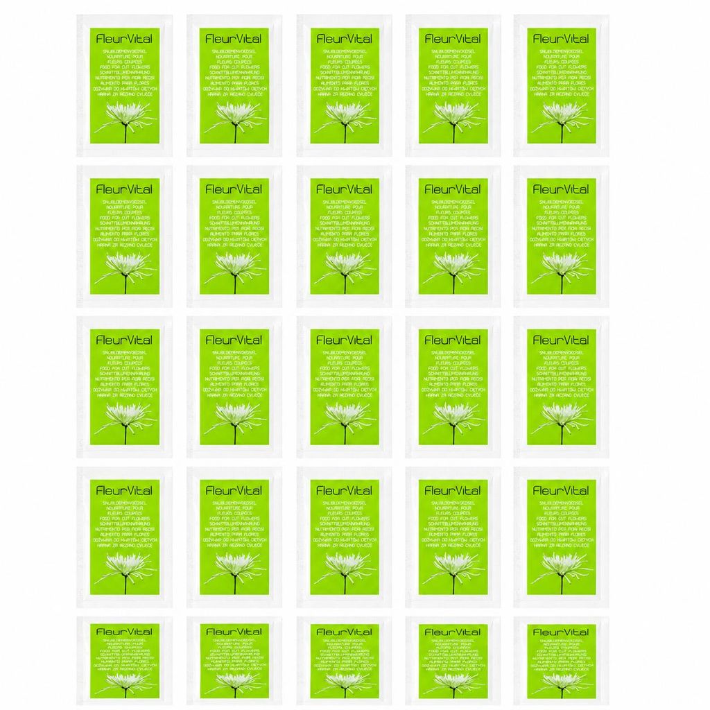 Fleur Vital Schnittblumennahrung im Tütchen für 1/2 Liter Produktbild  KI-generiertes Bild