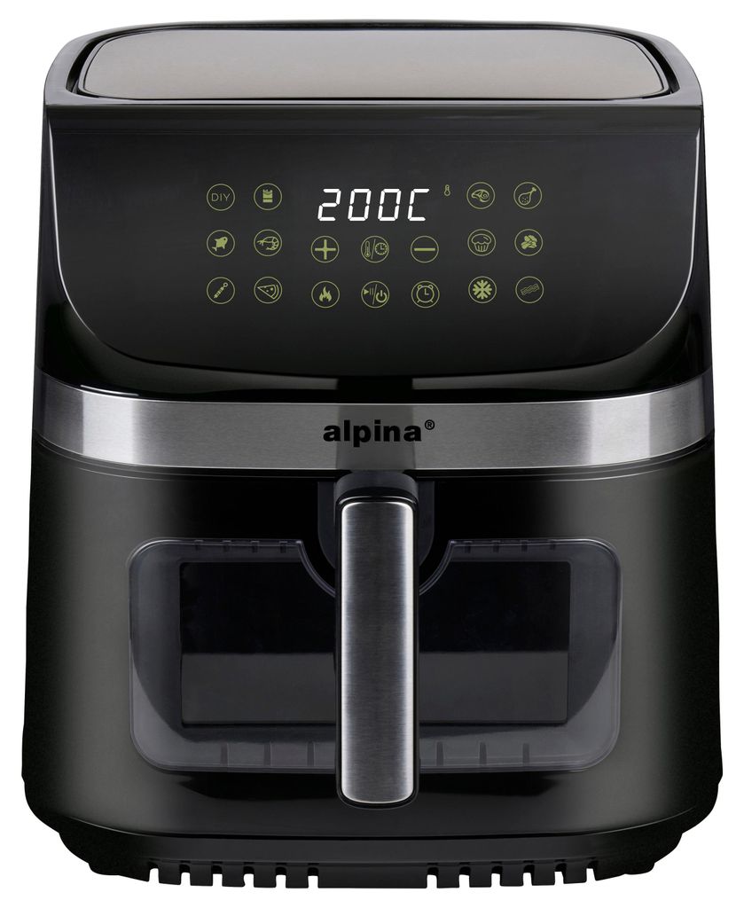 alpina Airfryer XXL - Friggitrice ad aria calda 9L - Immagine del prodotto 