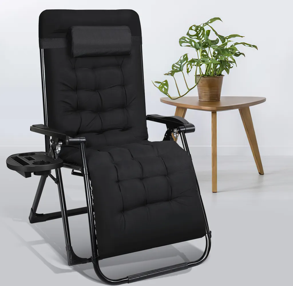 Sdraio Relax Bettizia Imbottita | Comfort Zero Gravity con Tavolino
