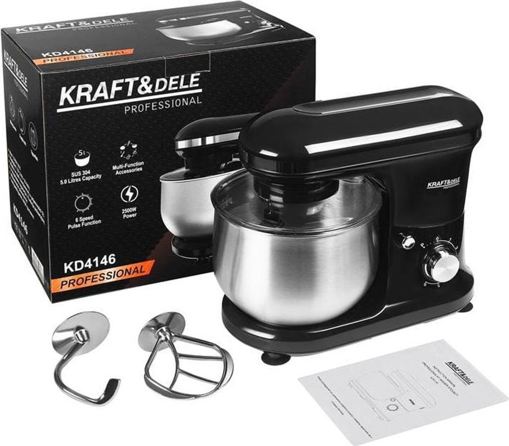 Mikser planetarny maks. 2500 W / 5 l KD4146 Zdjęcie produktu 