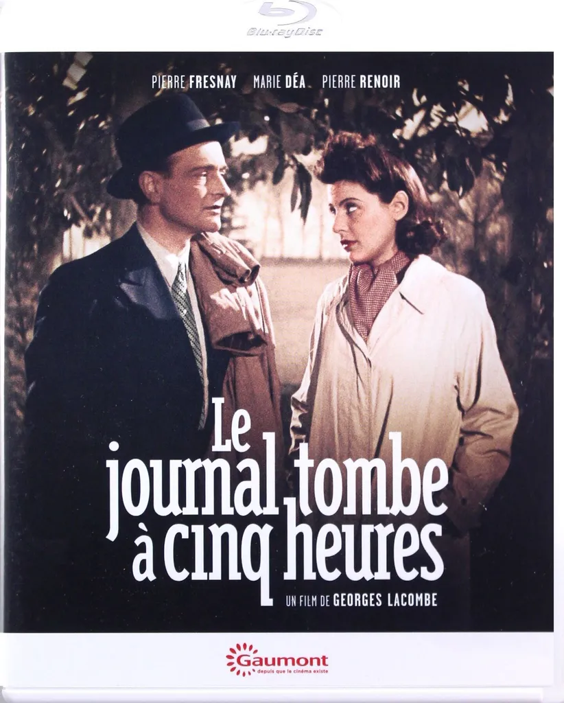 Blu-ray Le journal tombe à cinq heures pour passionnés de films noirs