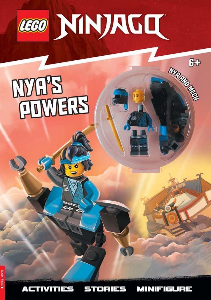 LEGO NINJAGO : Nya's Powers Activity Book (with Nya LEGO minifigure and mech)