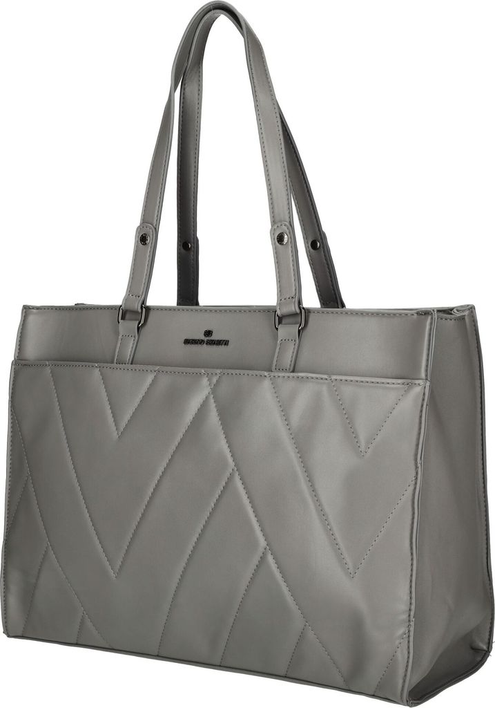 Große Damen Tasche Schultertasche Bag Leder Optik Produktbild 
