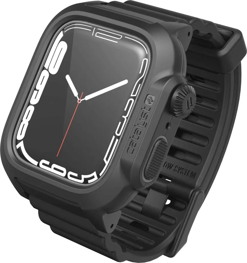 Catalyst 45 mm Apple Watch Series 7 Custodia impermeabile nera