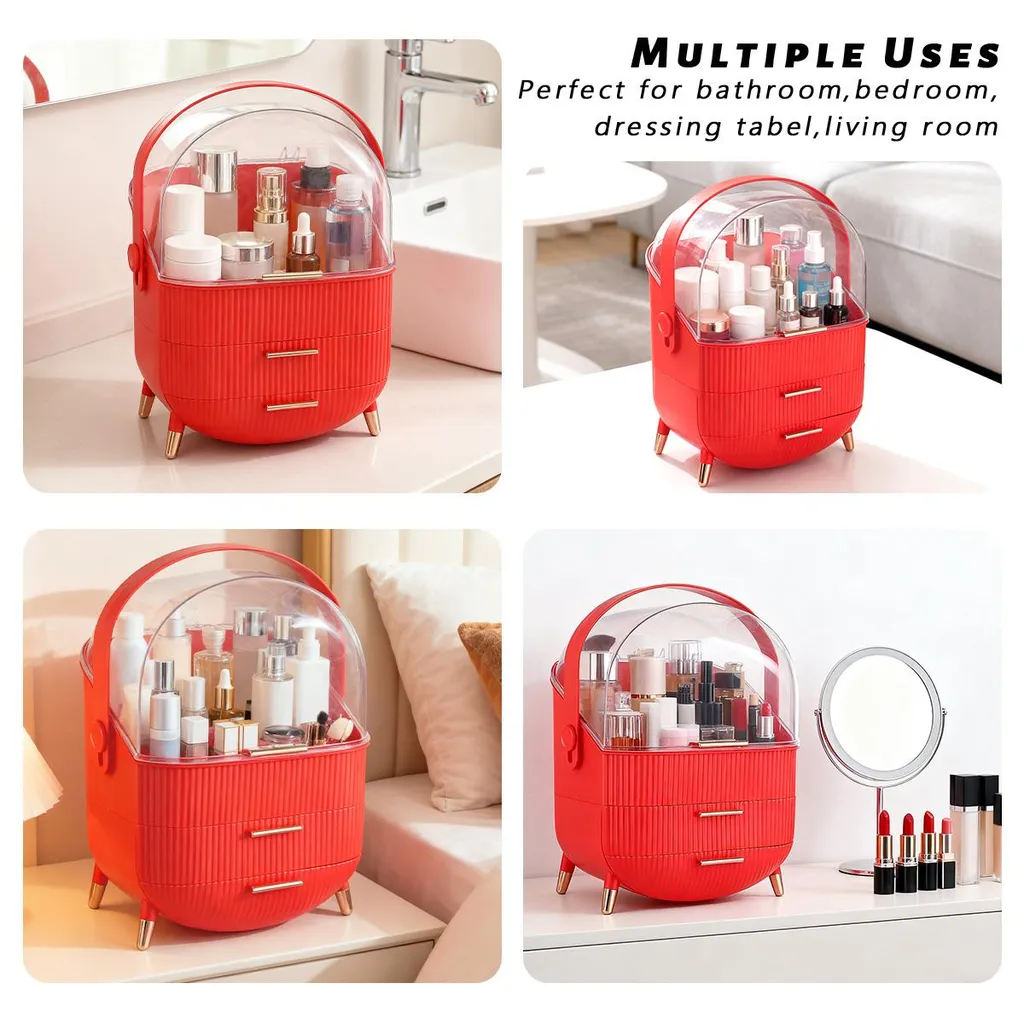 Rangement Maquillage pour Plan de Travail Salle de Bain et Commode - 7