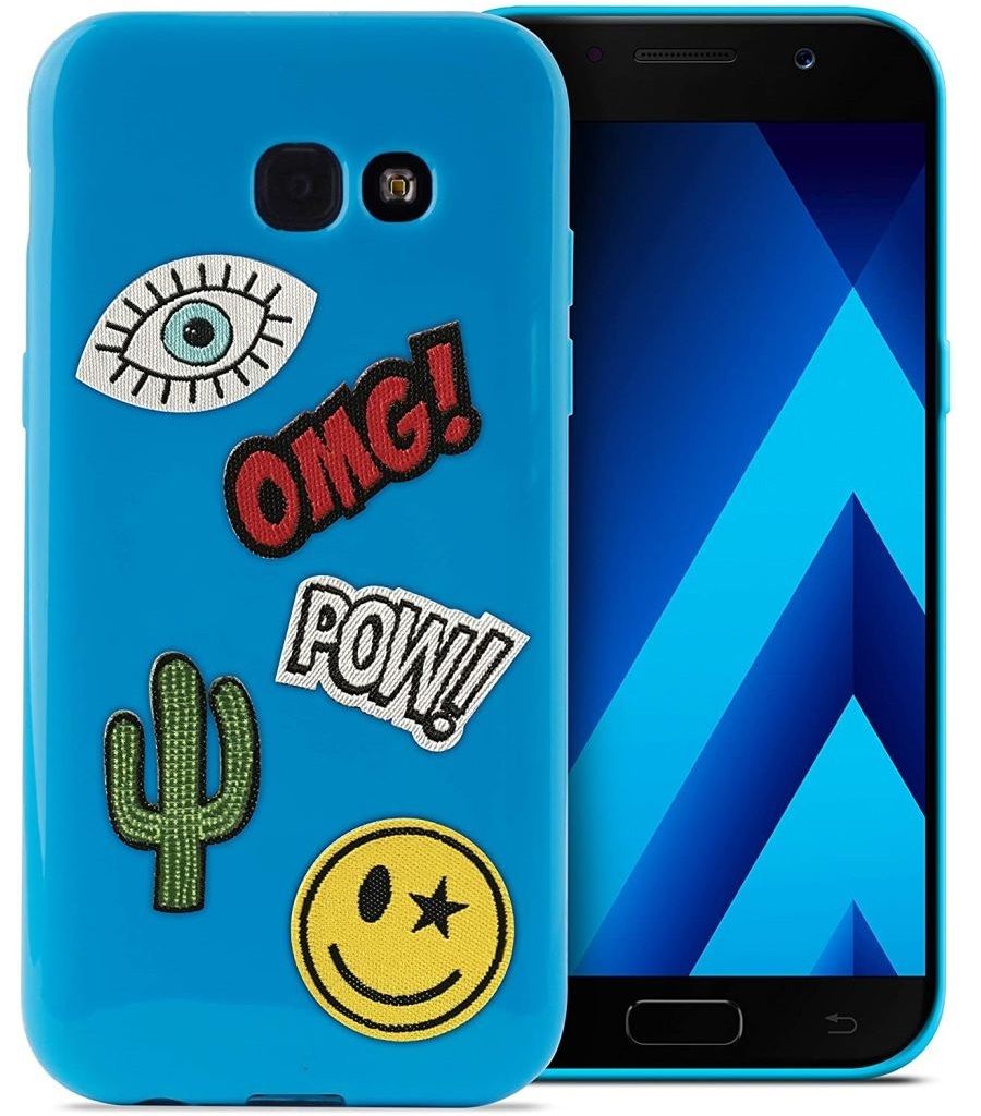 TPU Cover Patch-Mania Blau für Samsung Galaxy A5 2017 Produktbild 