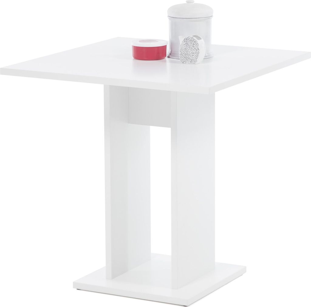 Esstisch >Twelve< in weiß - 75x75x75cm (BxHxT)