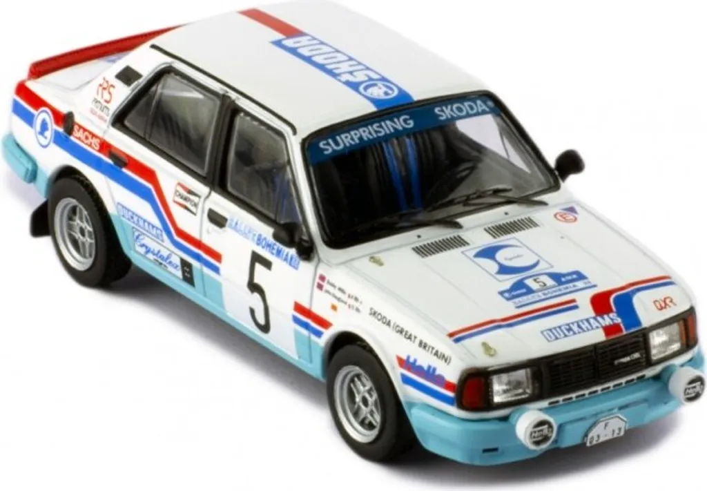 Modèle Réduit Škoda 130 L 1:43 pour Collectionneur Rallye de 1988 - 10