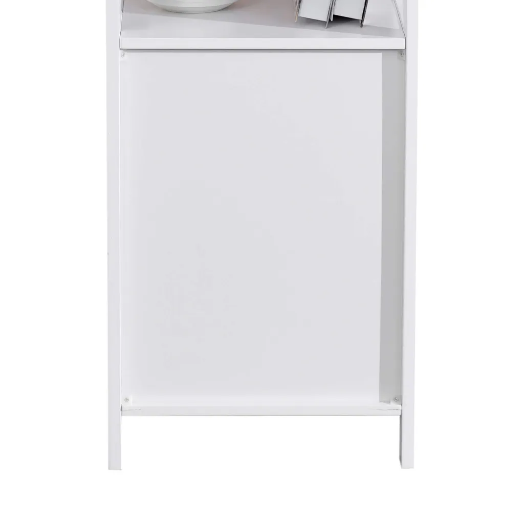 Meuble Bas Salle de Bain pour Optimiser l'Espace avec Porte et Tablette - 6