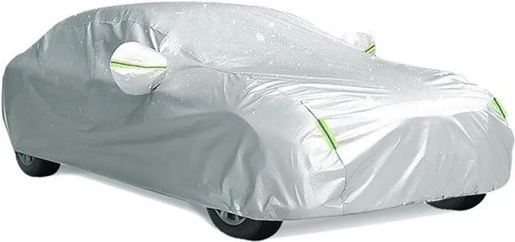 Protection de rétroviseur voiture hiver Taille M - Housse Argentée 185"