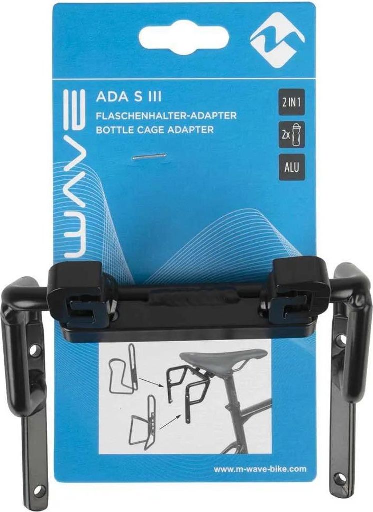 Adaptateur Porte-bidon Vélo En Aluminium – Fixation Pour Poussette Ou Vélo, Diamètre 19-40mm
