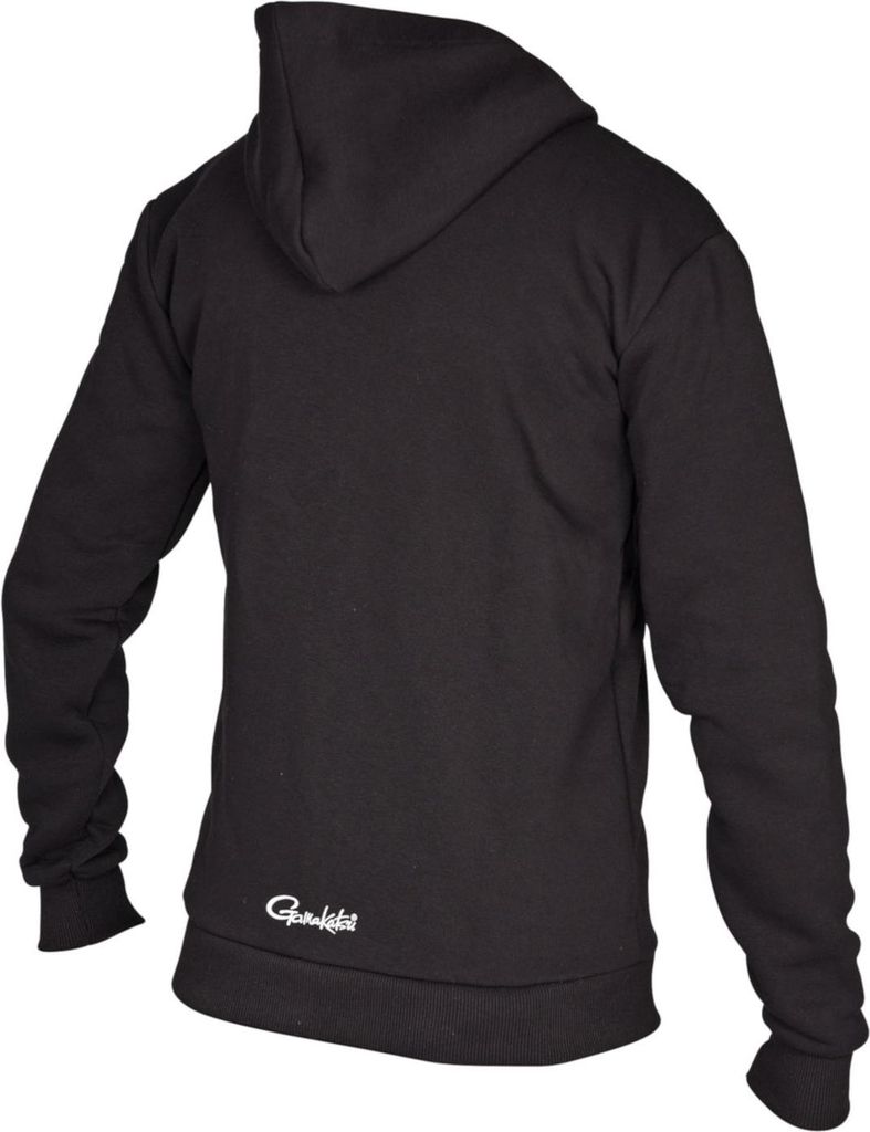Gamakatsu Hoodie Classic Jp Lounger Black - Angelpullover, Größe:XL