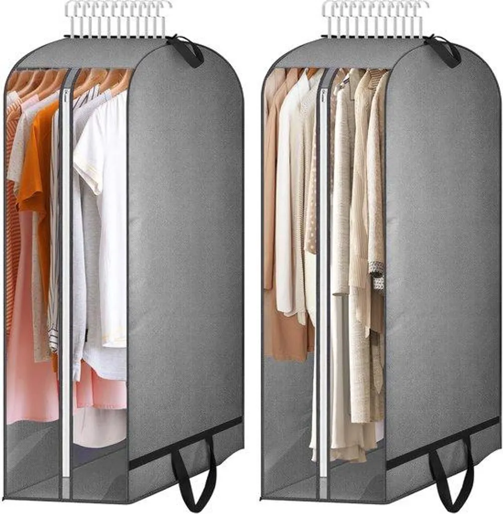 Rangement vêtement hiver sous housse 100x60 cm pour placard et dressing
