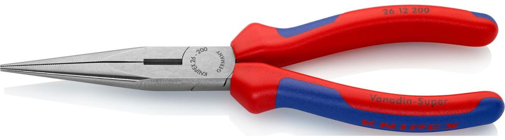 Alicates de punta semirredonda KNIPEX 26 12 200, 200mm, Imagen del producto 