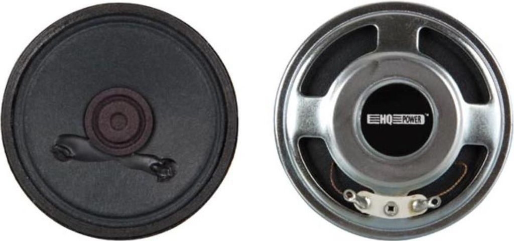 HQPower - MLS1 - MINI-LAUTSPRECHER - 0.5W / 8 OHM - Ø 50mm