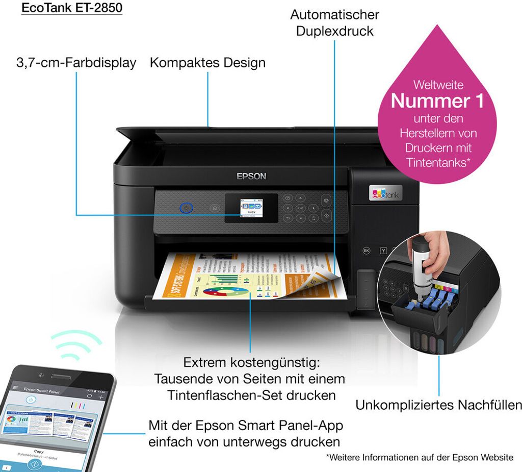 Epson EcoTank ET-2850 Obrázok produktu 26