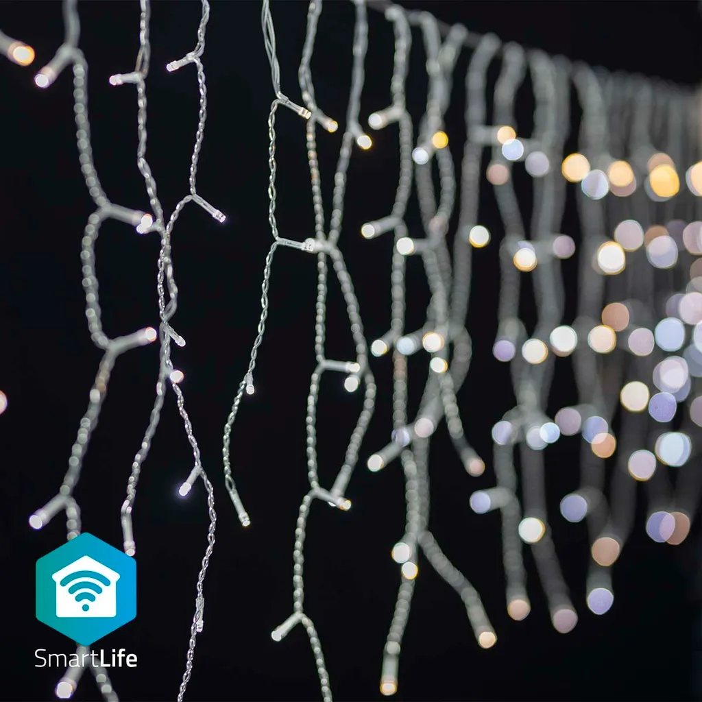 Guirlande Connectée Glaçon Wi-Fi 8m 400 LED : Fini les Réglages Manuels