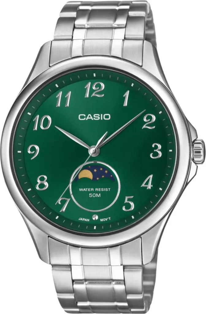 Montre Casio TY566530 chronographe en acier inoxydable pour homme
