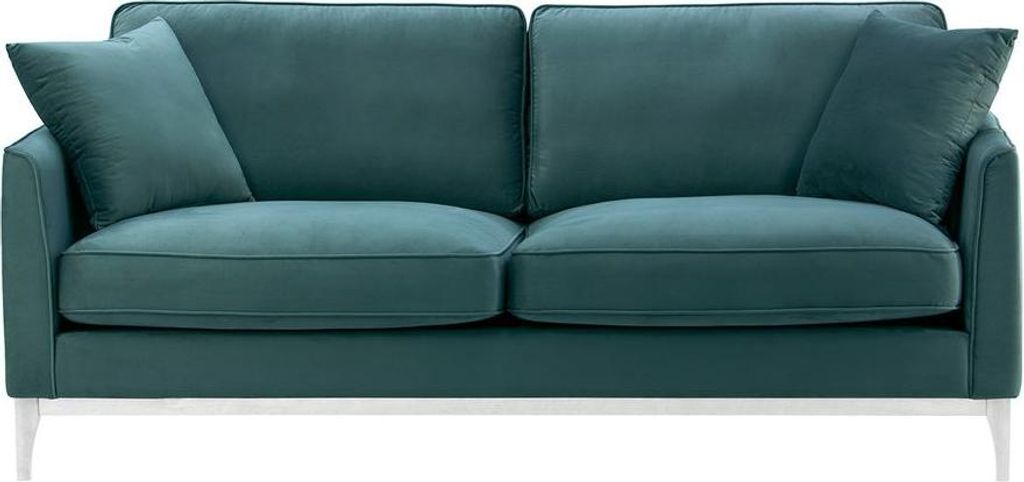 Dreisitzer-Sofa Linara-Velluto 12-white