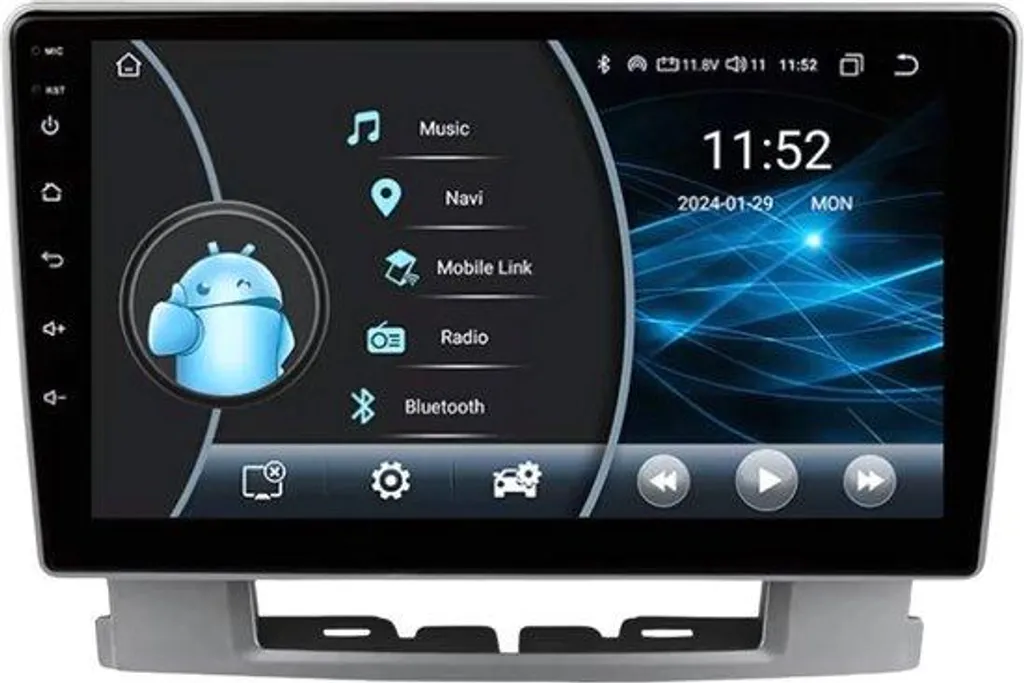 Autoradio Android 2 Go RAM 32 Go ROM pour Opel Astra J - Écran QLED HD