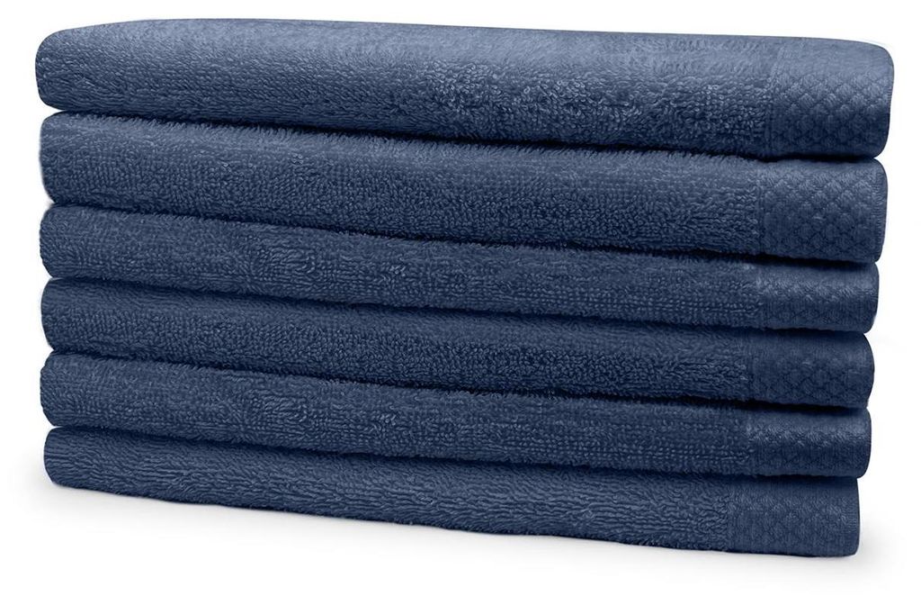 Eleganzzz Frottee-Badetuch 70x140cm – Blau – 70x140 – 100% Baumwolle – 500 g/m²