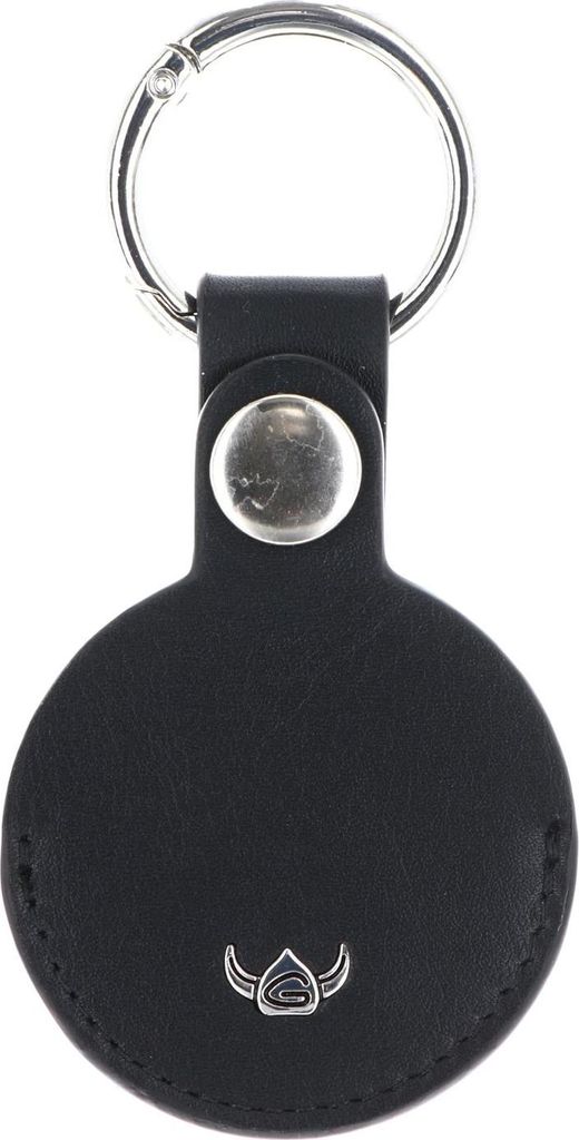 Golden Head Leder Polo Schlüsselanhänger für AirTag 5113 Schwarz