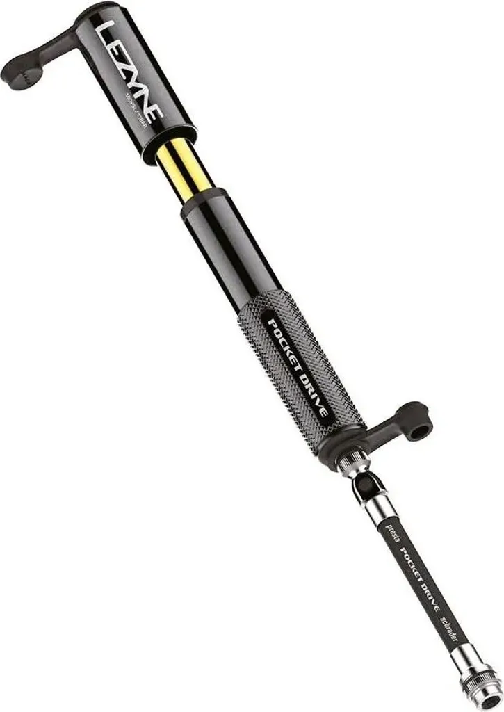Pompe vélo compacte Lezyne Pocket Drive - Idéale sorties route et cyclisme