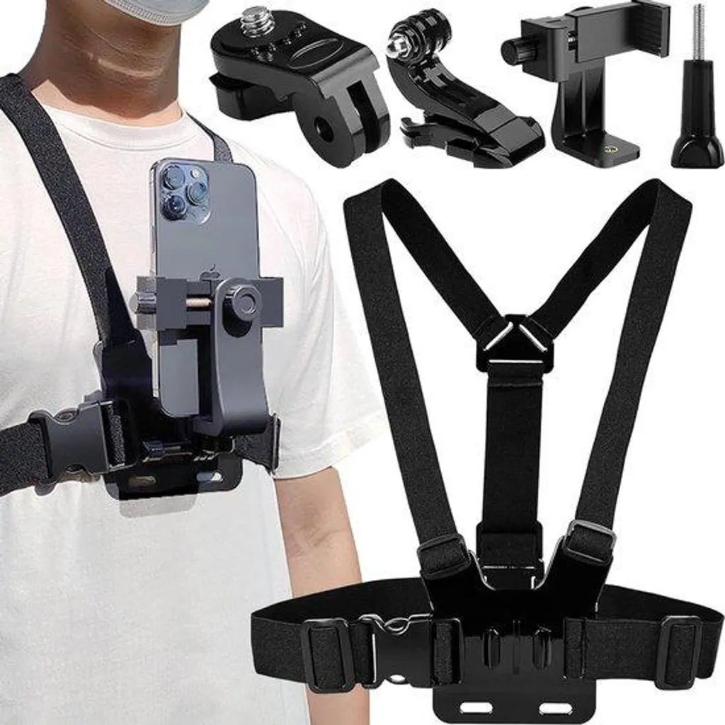 Support Téléphone Rotatif à 360 Degrés avec Pince de Fixation Sportive