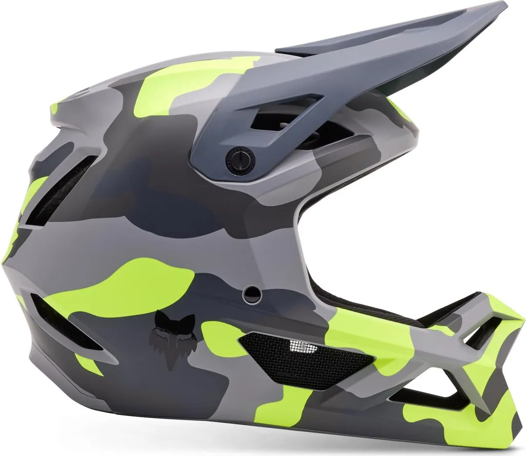 Casque VTT Fox Rampage XL White Camo avec Protection CE CPSC