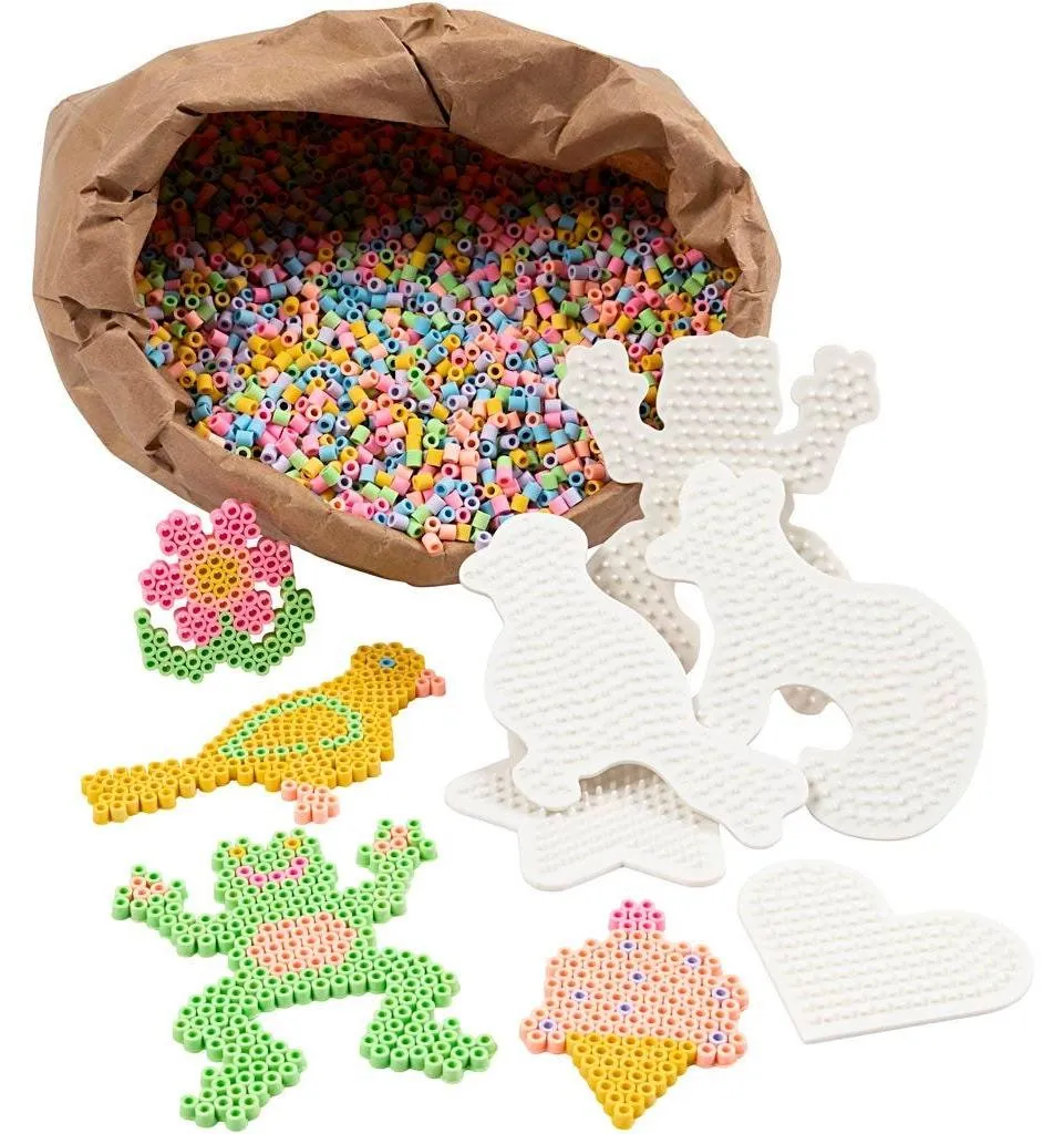 Atelier créatif scolaire : Kit Nabbi Biobeads biodégradables et plaques