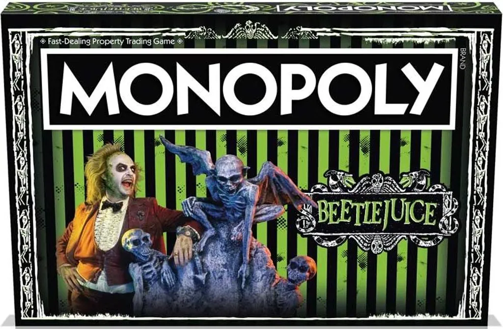 Hasbro Monopoly Beetlejuice Edition : Jeu de Plateau Culte et Collector