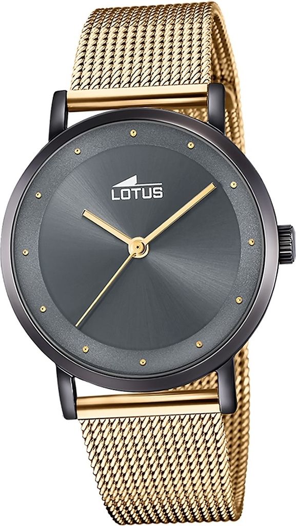 Lotus Edelstahl Damen Uhr Armbanduhr gold Elegant Classic D2UL18830/1