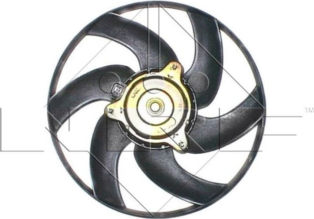 NRF 47330 - OE 1250F1 Kühlerlüfter für Berlingo, Xsara, 306, 406, Partner (5, G)