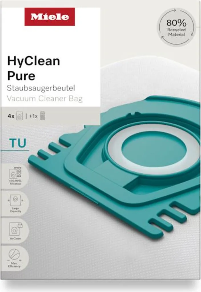 Sac Miele Guard L1 et S1 HyClean Pure pour un Air Sain sans Poussière