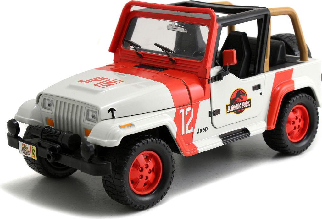 Jurassic World 1992 Jeep Wrangler 1:24