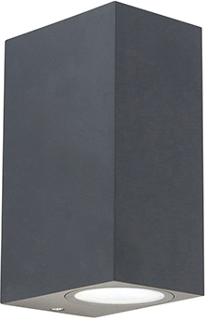 Moderne Wandleuchte Anthrazit IP44 Baleno II Produktbild 