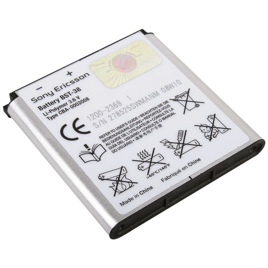 Originálna batéria Sony Ericsson BST-38 batéria pre mobilný Obrázok produktu 