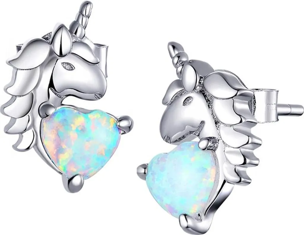 Orecchini Unicorno Argento 925: Gioielli Bimba Anallergici e Magici