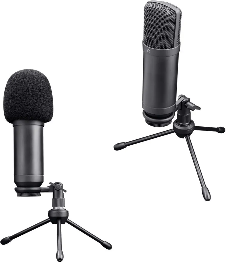 Microphone Anti-Bruit Trust GXT 252+ Emita Plus pour Voix Nette et Pure - 24