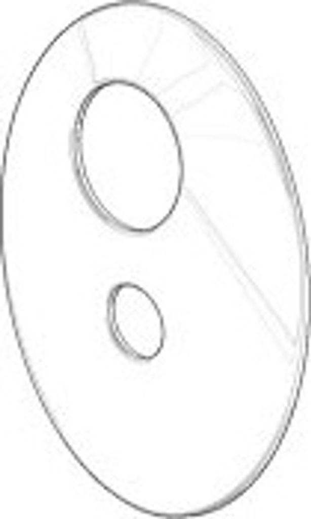 Dornbracht 091102192-00 xSTREAM Rosette für Wanne Ersatzteile