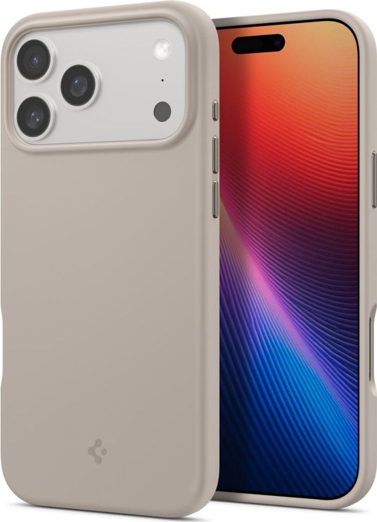 Spigen Silicone Fit MAG MagSafe Hülle für iPhone 17 Pro Stone