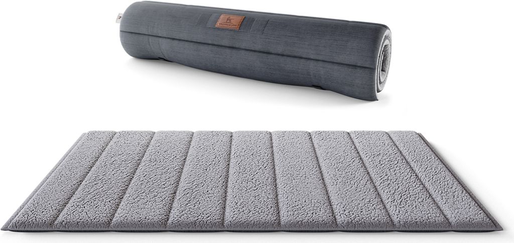 Knuffelwuff tragbare Reisematte Linea Travel aus Velours L 100 x 60cm