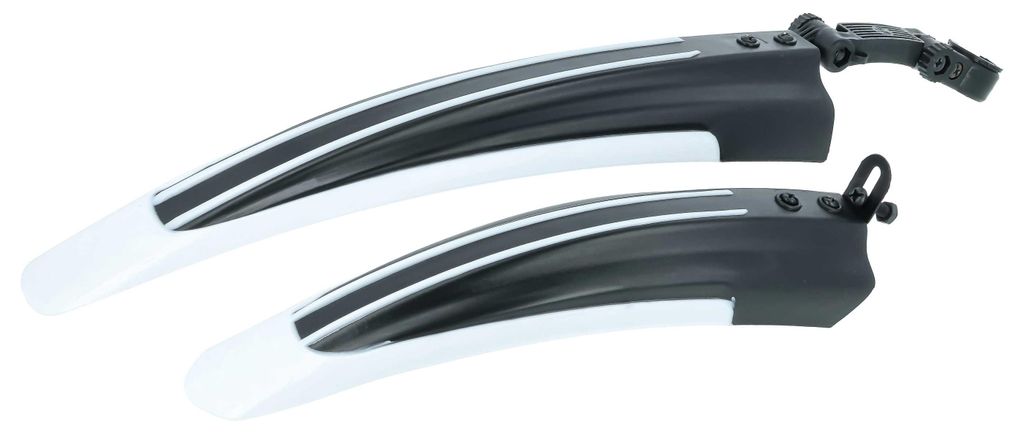vhbw Fahrrad Schutzblech Set für Vorderrad, Hinterrad zur Produktbild 