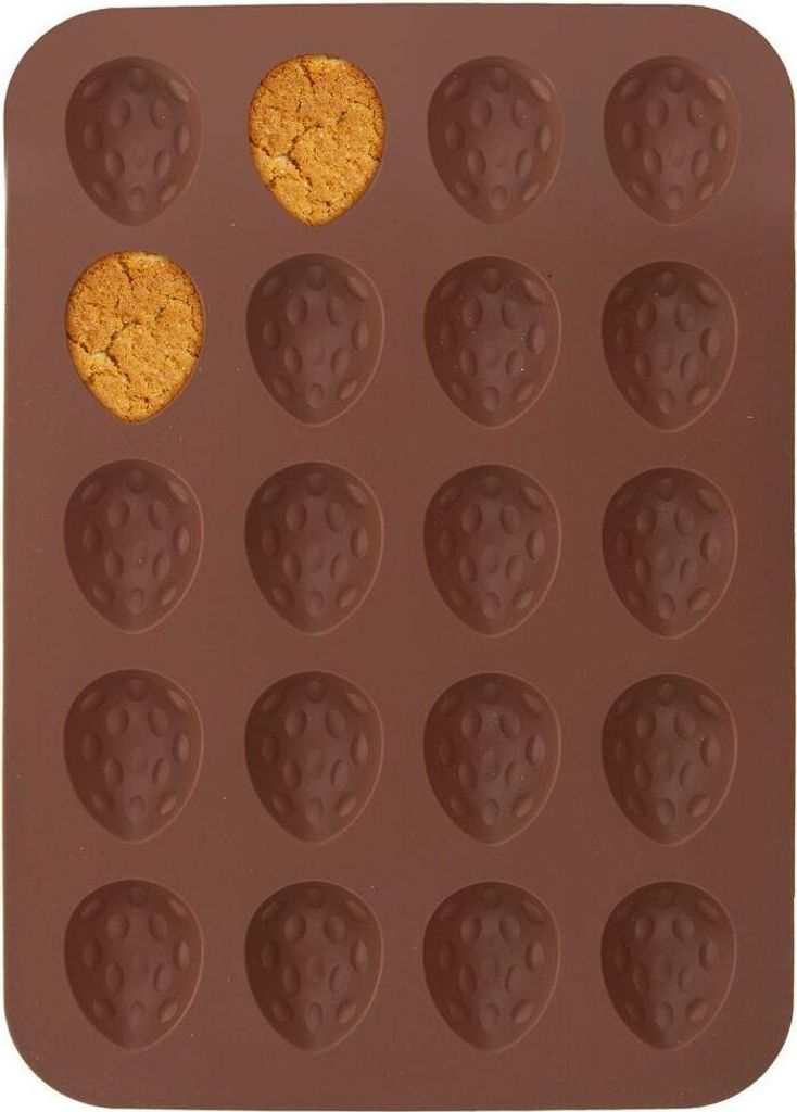 Stampo in silicone Orion per noci marrone 27,5x18,5x1,3 cm Immagine del prodotto 