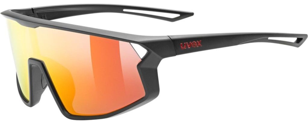 Uvex uvex skyryse jr.black matt/mir.red black