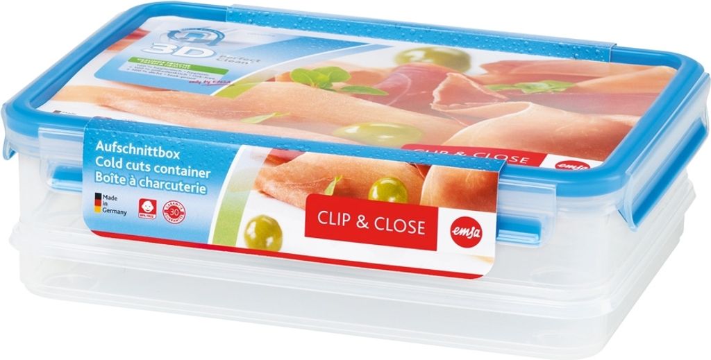 EMSA 513576, Box, Obdĺžnikový, 0,6 L, Priehľadná, Obrázok produktu 