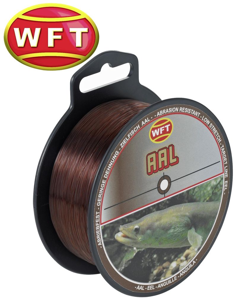 WFT Zielfisch Aal 300m 0,35mm 10,3kg braun - Angelschnur Produktbild 