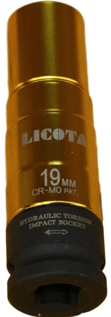 Douille de Torsion 19mm pour Clé à Choc - Outil de Serrage Long 100mm